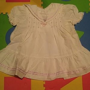 Vintage Polly Flinders hand smocked Easter Dress